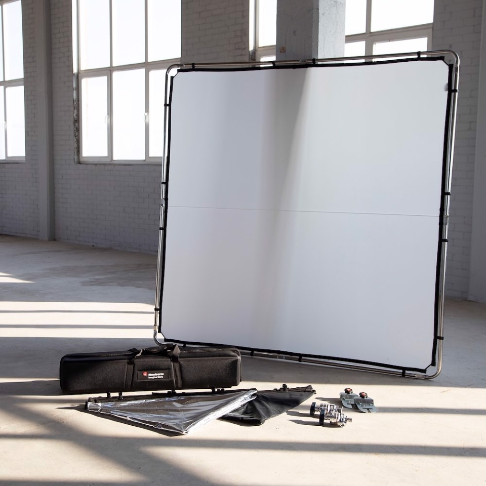 Manfrotto Pro Scrim All In One Kit 2x2m Large Manfrotto Pro Scrim All In One Kit 2x2m Large