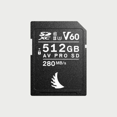 Angelbird 512gb Av Pro V60 Mk2 Uhs Ii Sd Memory Card