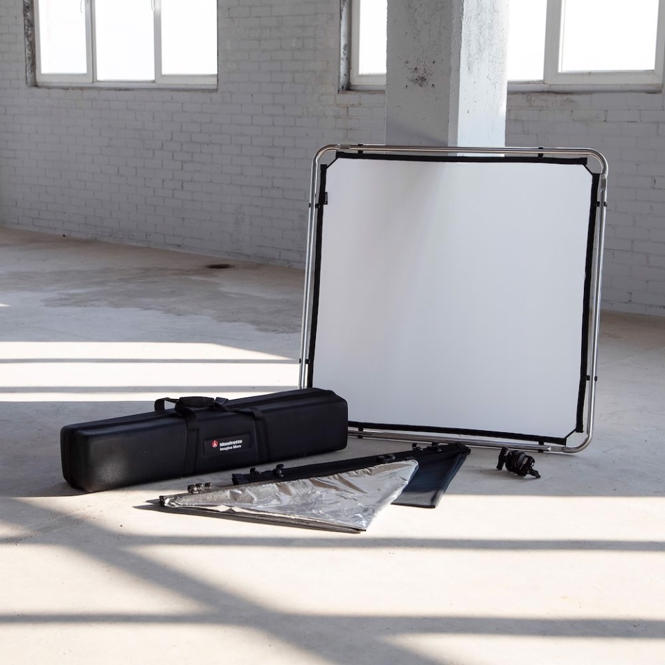 Manfrotto Pro Scrim All In One Kit 1 1x1 1m Small Manfrotto Pro Scrim All In One Kit 1 1x1 1m Small