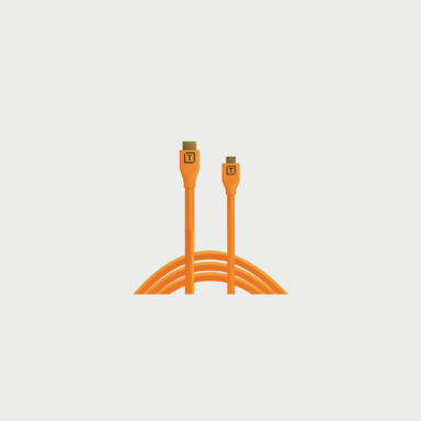 Tether Tools Tetherpro Hdmi Mini To Hdmi 2 0 4 6m Orange Tether Tools Tetherpro Hdmi Mini To Hdmi 2 0 4 6m Orange