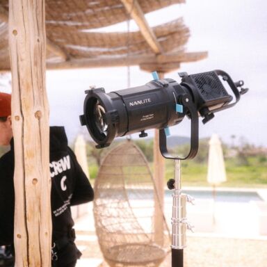 Nanlite Projection Attachment For Bowens Mount With 19 Lens Nanlite Projection Attachment For Bowens Mount With 19 Lens