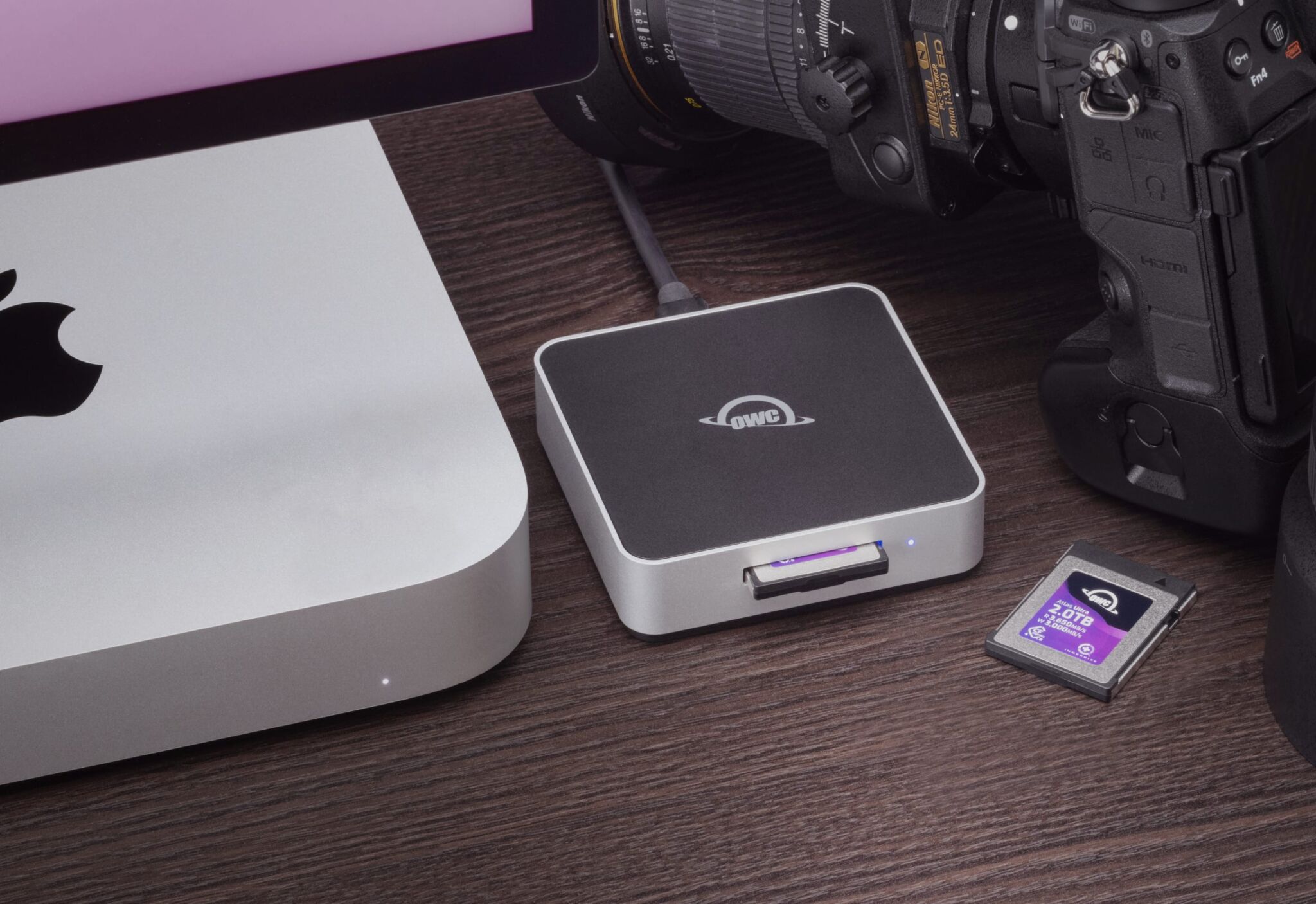 Owc Atlas Usb4 Cfexpress 4 0 Type B Card Reader Owc Atlas Usb4 Cfexpress 4 0 Type B Card Reader