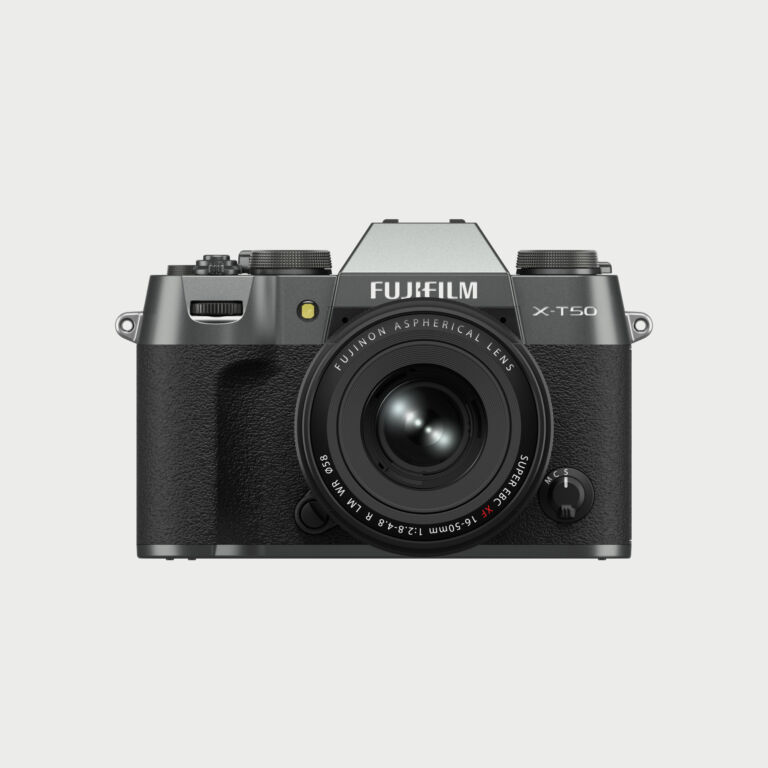 Fujifilm X T50 Body Xf 16 50mm Kit Charcoal Silver