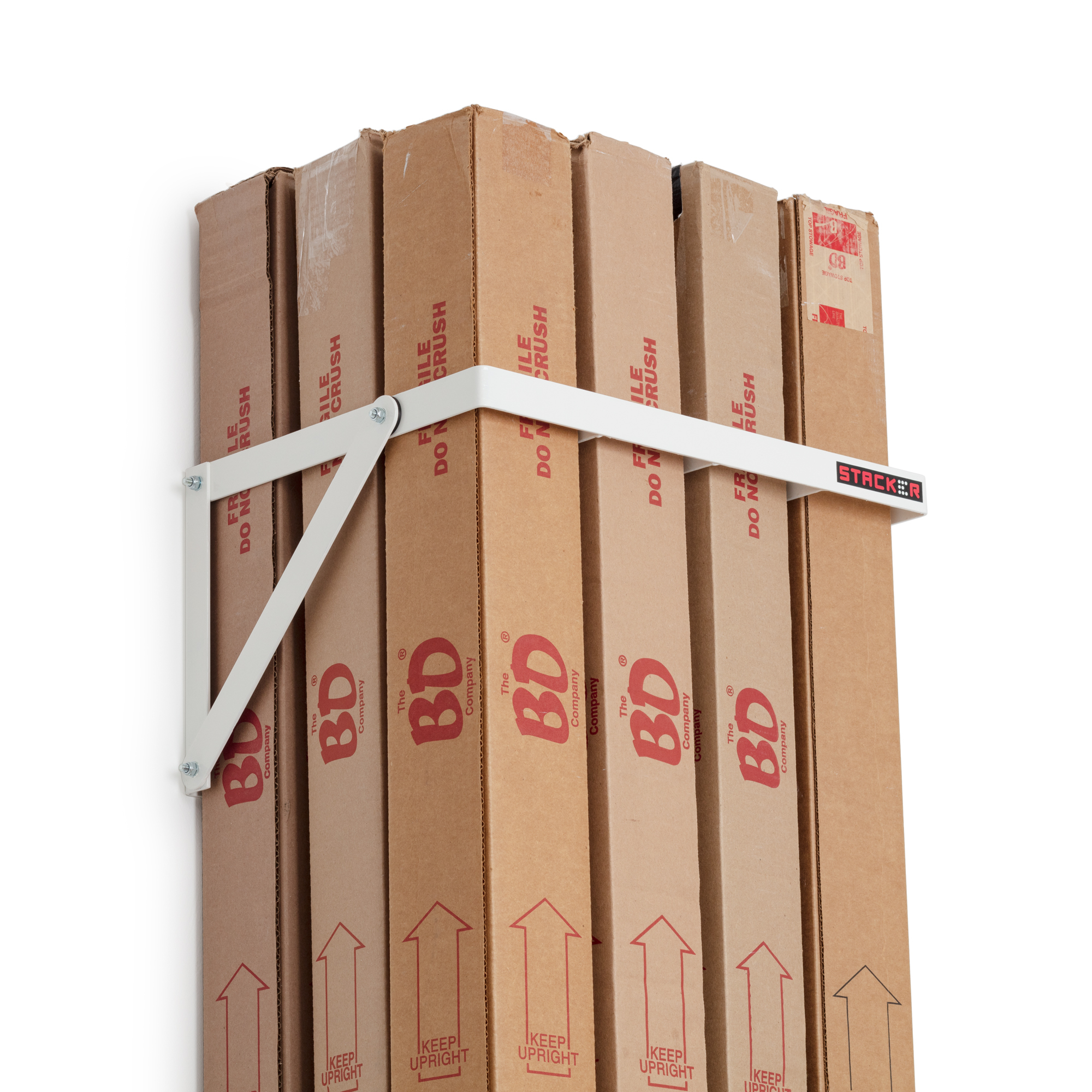 Backdrop Organizer Stacker White