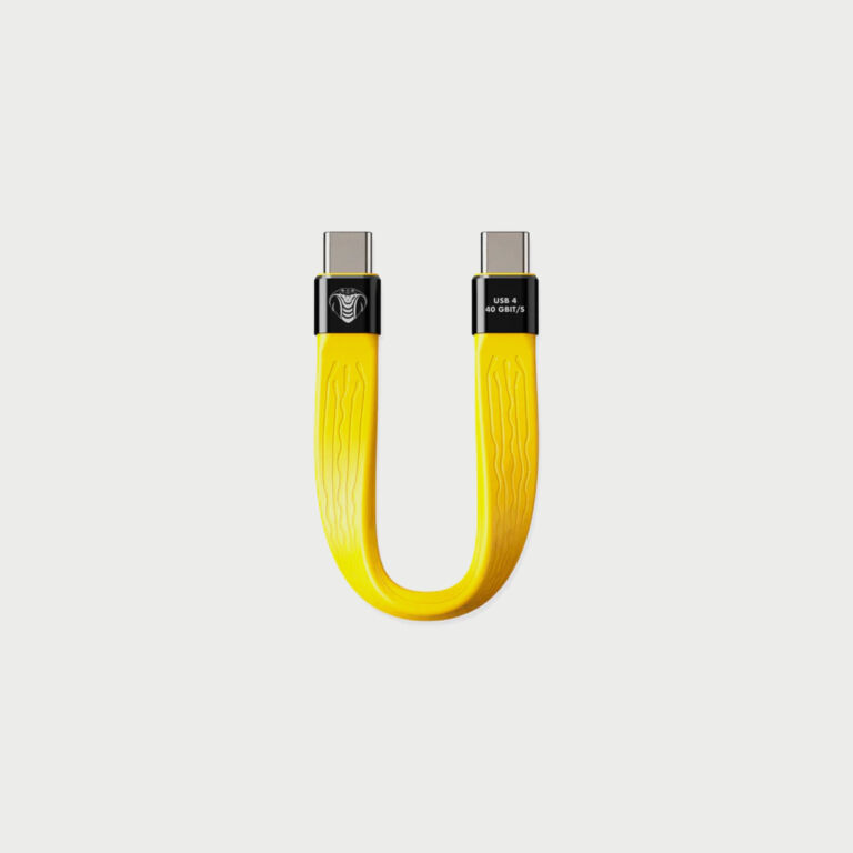 Cobra Tether Usb 4 Flexpro Cable 0 14m 40g Yellow Cobra Tether Usb 4 Flexpro Cable 0 14m 40g Yellow