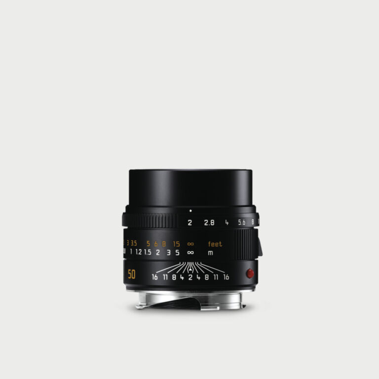 Leica Apo Summicron M 50mm F 2 Asph Black Lens Leica Apo Summicron M 50mm F 2 Asph Black Lens