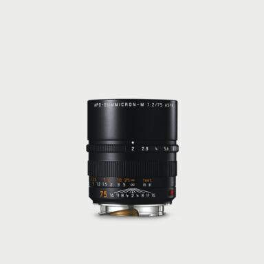 Leica Apo Summicron M 75mm F 2 Asph Black Lens Leica Apo Summicron M 75mm F 2 Asph Black Lens
