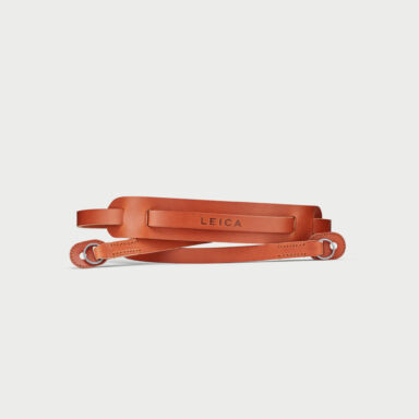 Leica Carrying Strap With Shoulderpad Cognac Leica Carrying Strap With Shoulderpad Cognac