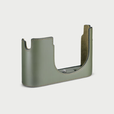 Leica Halfcase Q3 Olive Green Leather Leica Halfcase Q3 Olive Green Leather