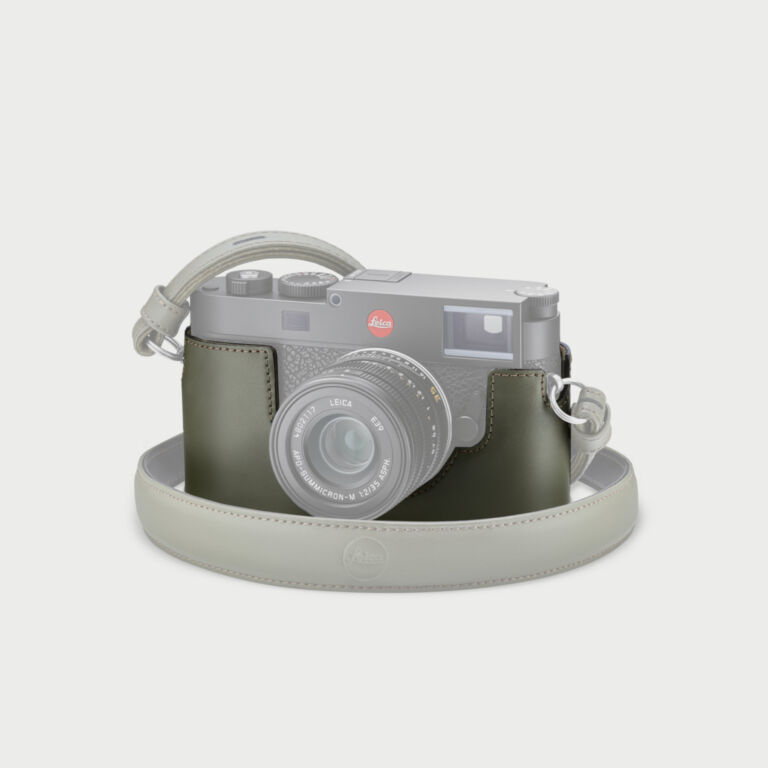 Leica Protector Case M11 Olive Green Leather Leica Protector Case M11 Olive Green Leather