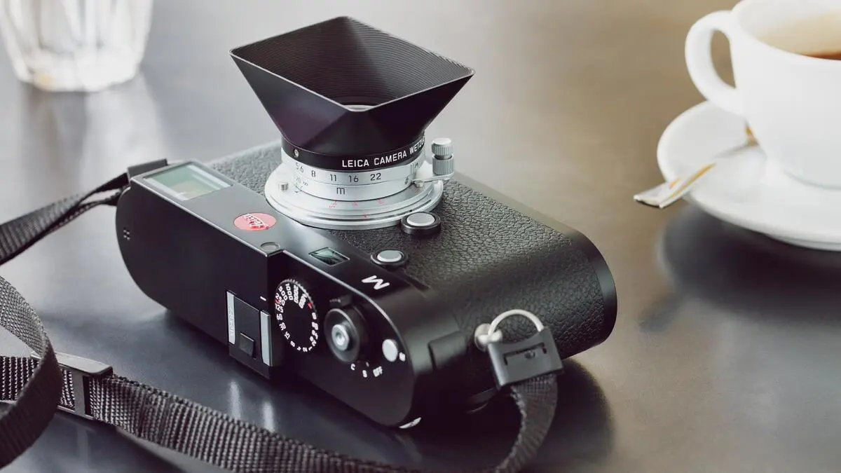 Leica Summaron M 28mm F 5 6 Silver Lens Leica Summaron M 28mm F 5 6 Silver Lens