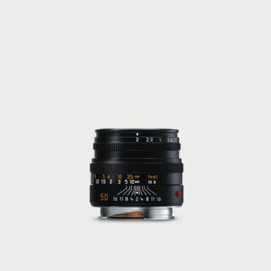 Leica Summicron M 50mm F 2 Black Lens Leica Summicron M 50mm F 2 Black Lens