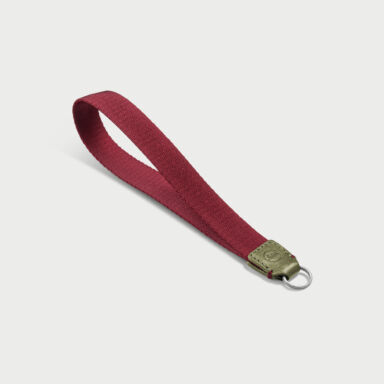 Leica Wrist Strap Olive Burgundy Leica Wrist Strap Olive Burgundy