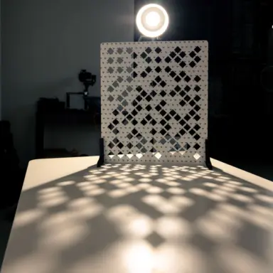 V Flat Shadow Board Scattered Diamonds V Flat Shadow Board Scattered Diamonds