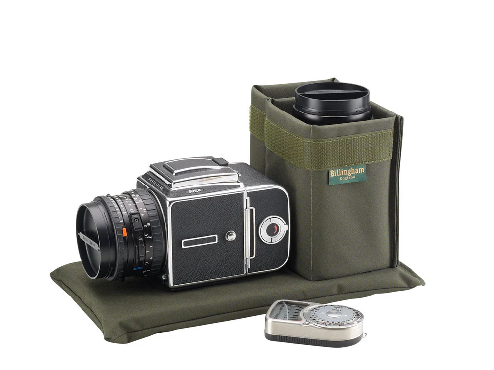 Billingham 225 Mkii Camera Bag Khaki Canvas Tan Leather