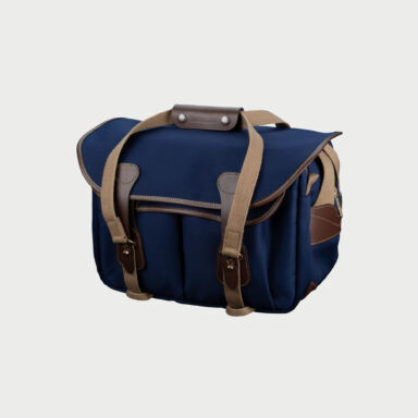 Billingham 335 Mkii Camera Bag Blue Canvas Brown Leather Billingham 335 Mkii Camera Bag Blue Canvas Brown Leather