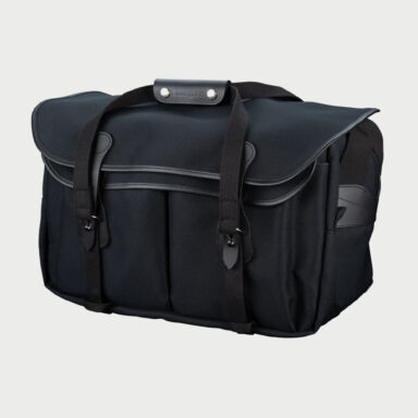Billingham 555 Mkii Camera Bag Black Fibrenyte Black Leather Billingham 555 Mkii Camera Bag Black Fibrenyte Black Leather