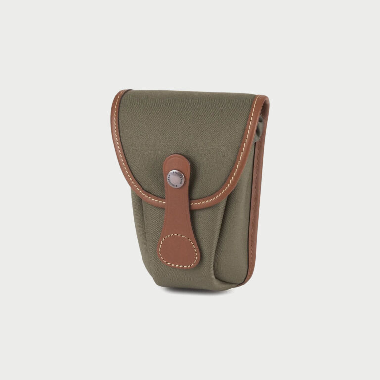 Billingham Avea 7 End Pockets Green Fibrenyte Tan Leather Billingham Avea 7 End Pockets Green Fibrenyte Tan Leather
