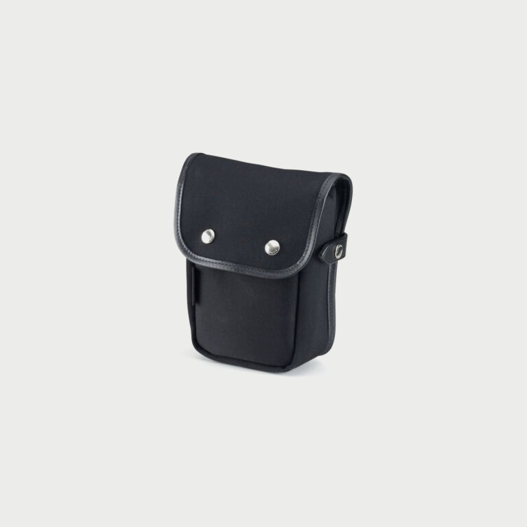 Billingham Delta Pocket Black Fibrenyte Black Leather Billingham Delta Pocket Black Fibrenyte Black Leather