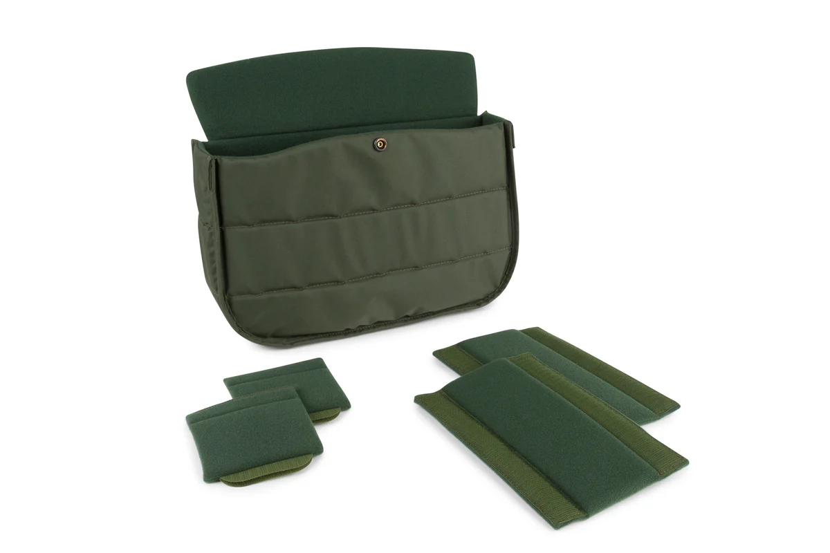 Billingham Hadley Pro Camera Bag Green Fibrenyte Brown Leather