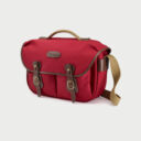 Billingham Hadley Pro Camera Bag Red Canvas Brown Leathe Billingham Hadley Pro Camera Bag Red Canvas Brown Leathe