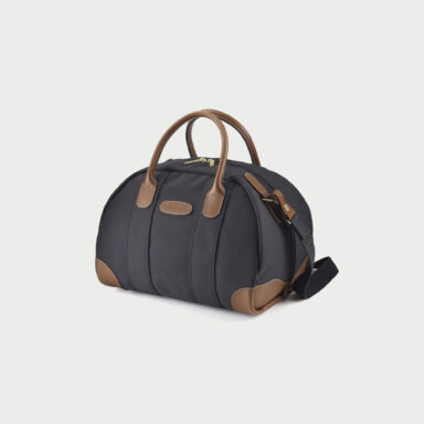 Billingham Overnighter Bag Black Fibrenyte Black Leather Billingham Overnighter Bag Black Fibrenyte Black Leather