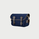 Billingham S3 Camera Bag Blue Canvas Brown Leather Billingham S3 Camera Bag Blue Canvas Brown Leather