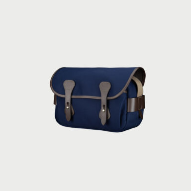 Billingham S3 Camera Bag Blue Canvas Brown Leather Billingham S3 Camera Bag Blue Canvas Brown Leather