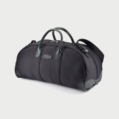 Billingham Weekender Bag Black Fibrenyte Black Leather Billingham Weekender Bag Black Fibrenyte Black Leather