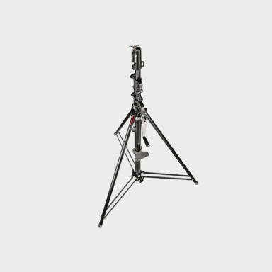 Manfrotto Geared Wind Up Stand With Safety Release Cable Black Chrome Manfrotto Geared Wind Up Stand With Safety Release Cable Black Chrome