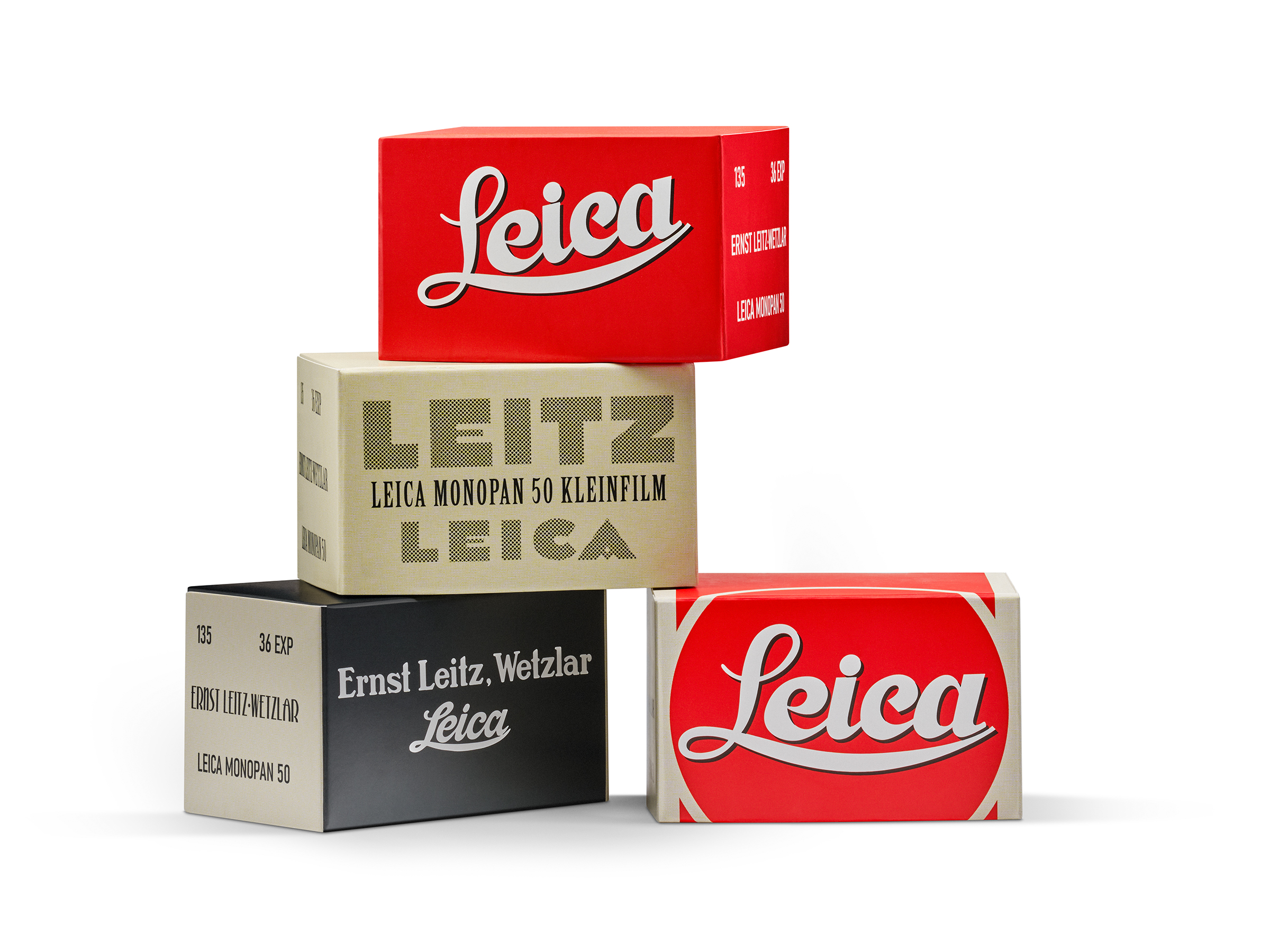 Leica Film Monopan 50 Pack Of 4