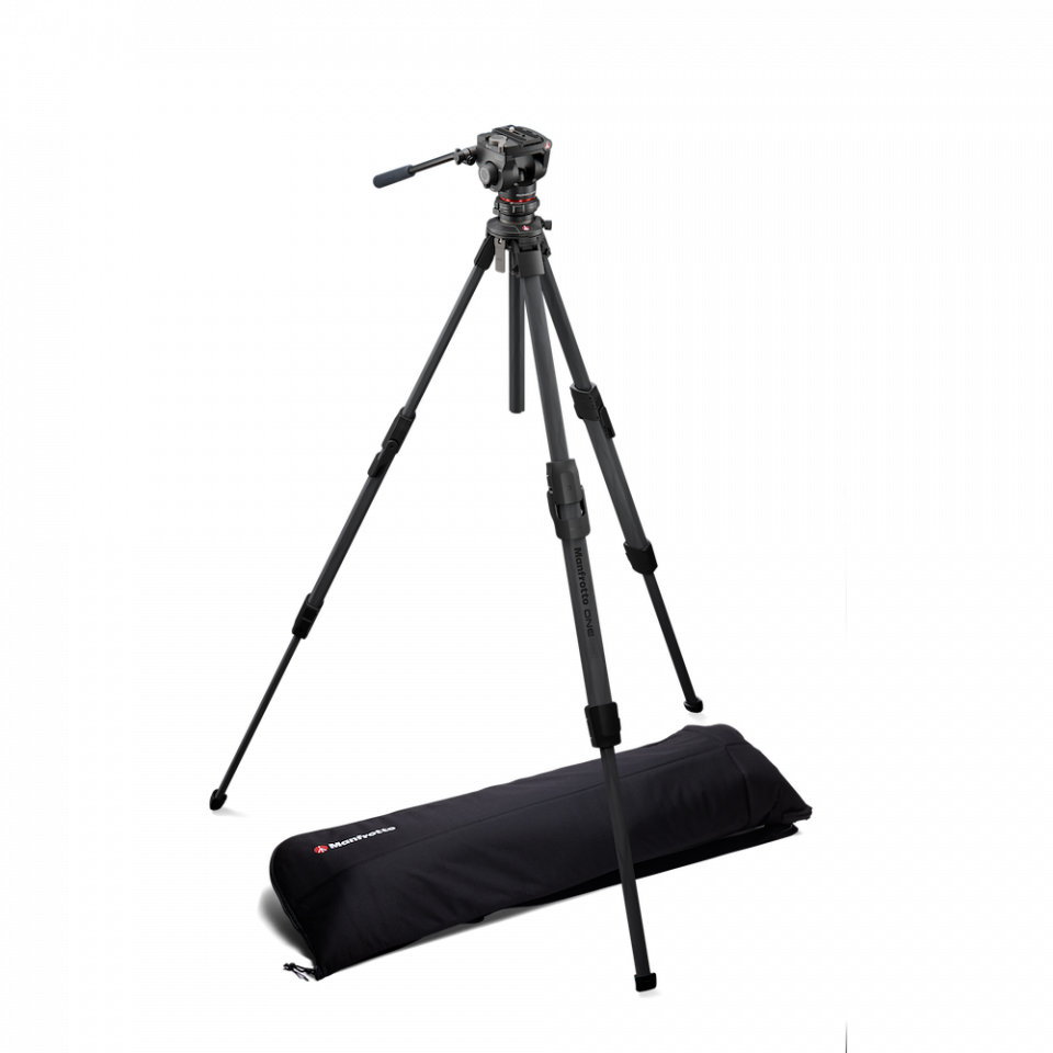 Manfrotto One Carbon Tripod With 500x Fluid Head