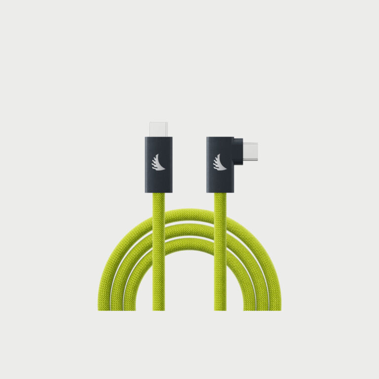 Angelbird Usb C 3 2 Solid Flex Right Angle Tether Cable Lime 4 5m Angelbird Usb C 3 2 Solid Flex Right Angle Tether Cable Lime 4 5m
