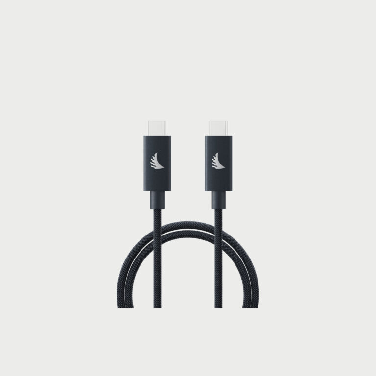 Angelbird Usb C 4 0 Solid Flex Cable Blue Grey 1m Angelbird Usb C 4 0 Solid Flex Cable Blue Grey 1m