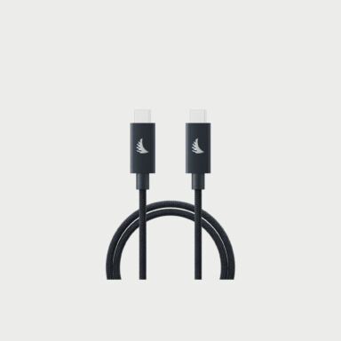 Angelbird Usb C 4 0 Solid Flex Cable Blue Grey 32cm