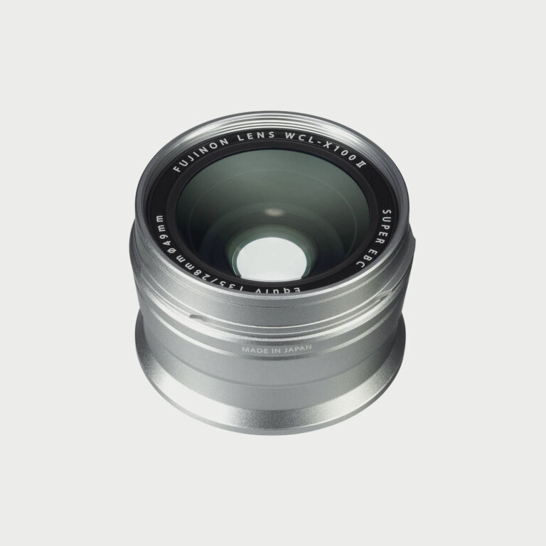 Fujifilm X Wide Angle Conversion Lens Wcl X100 Ii Silver Fujifilm X Wide Angle Conversion Lens Wcl X100 Ii Silver