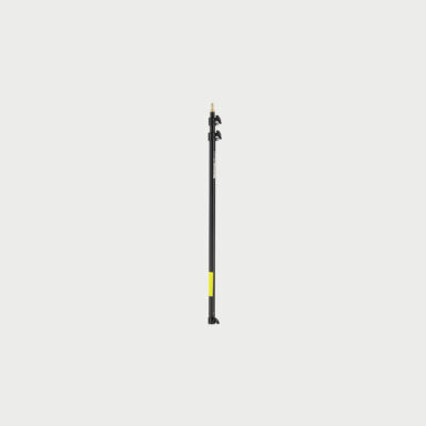3 Section Black Extension Pole For Light Stand 0 89 2 3m