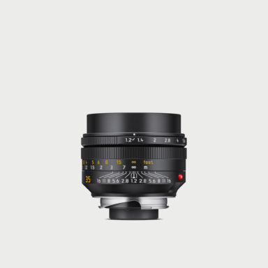 Leica Noctilux M 35mm F 1 2 Asph Black Lens