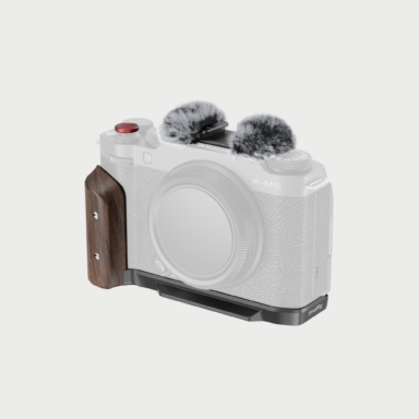Smallrig 5260 L Shape Mount Plate With Wooden Handle For Fujifilm X M5 Black