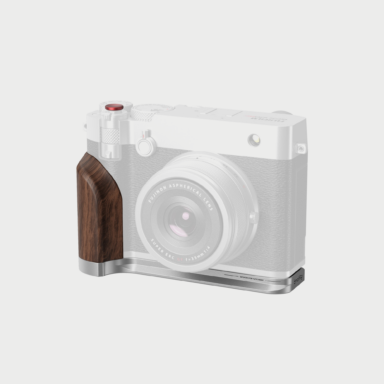 Smallrig 5265 L Shape Mount Plate With Wooden Handle For Fujifilm Gfx100rf Silver