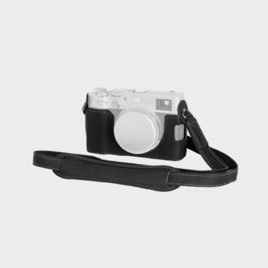 4700 Leather Half Case Kit For Fujifilm X100vi Top Grain Leather Black