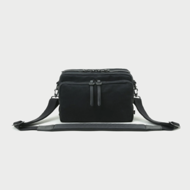 Canvas Shoulder Camera Bag Small Black Acam 1100 Canvas Shoulder Camera Bag Small Black Acam 1100