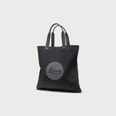 Shopping Bag Leica Washed Canvas Black Shopping Bag Leica Washed Canvas Black