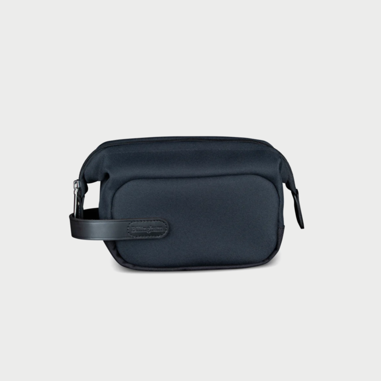 Billingham Capsule 1 Pouch Black Fibrenyte Black Leather Billingham Capsule 1 Pouch Black Fibrenyte Black Leather