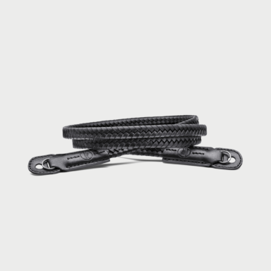 Leica Carrying Strap Leather Braided Black