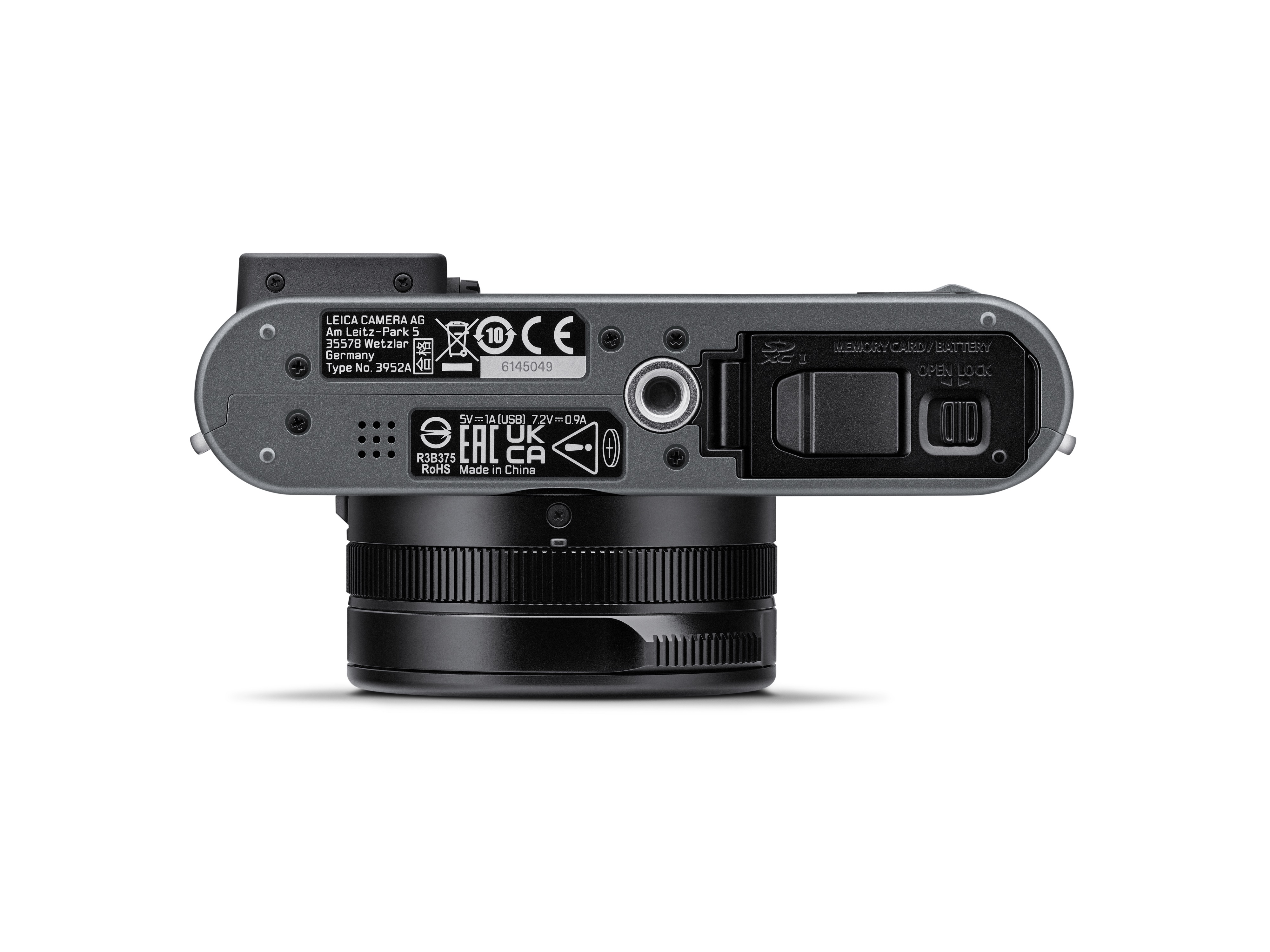 Leica D Lux 8 Metal Gray Paint Finish