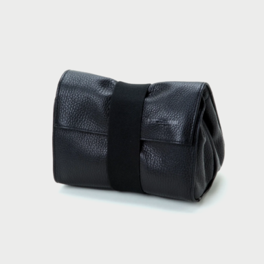 Leather Camera Pouch L Black Acam 78 Blk Leather Camera Pouch L Black Acam 78 Blk
