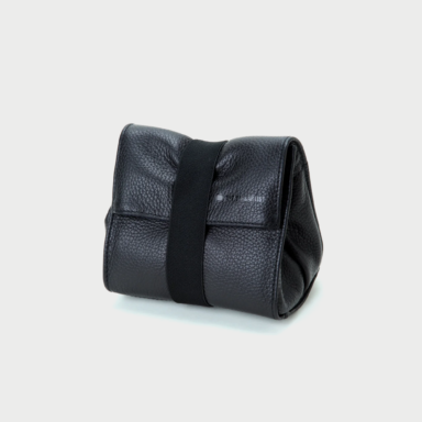Leather Camera Pouch S Black Acam 77 Blk Leather Camera Pouch S Black Acam 77 Blk