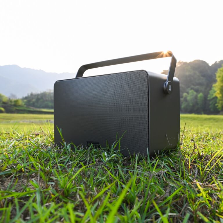 Lingke Starry M5 Portable Stereo Speaker Army Green