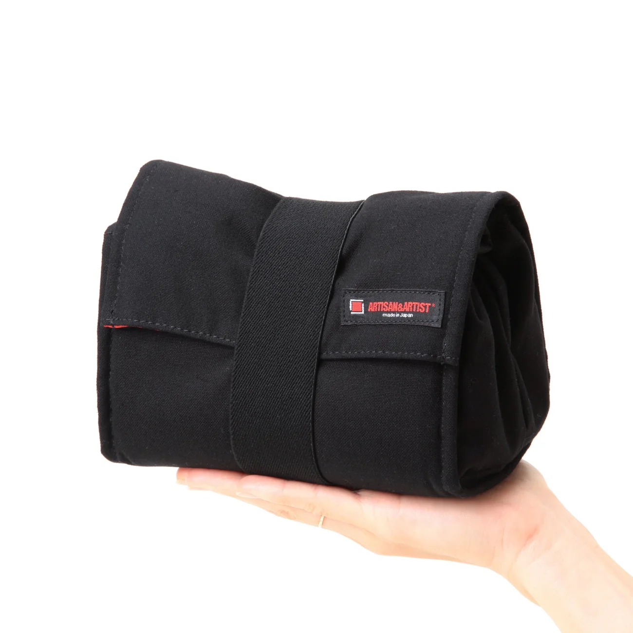 Soft Camera Pouch L Black Acam 76 Blk